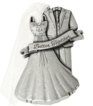 Gloria Duchin Better Together Marriage Christmas Tree Ornament Wedding C... - $164.54 MXN
