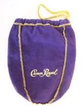 Crown Royal Purple Pint Bottle Felt Bag with Draw String - £7.73 GBP