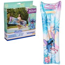 Swimways Stitch Suntanner Inflatable Pool Float Teens 14+ Kids Pool Toy - $14.91
