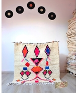 Colorful rug, Tapis berbere, Azilal rug, Handmade rug, Moroccan Rug, are... - £1,059.15 GBP