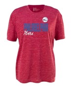 NBA Philadelphia 76ers Women&#39;s Large Short Sleeve T-Shirt, Red - $23.18 CAD