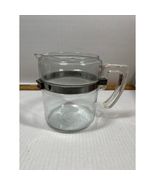 Vintage Pyrex Flameware Glass 4 Cup Percolator Coffee Pot  #7824B - Base... - $21.95