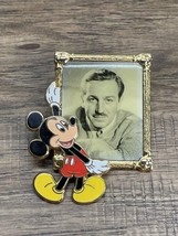 Disney 2008 Mickey Mouse Walt Disney Portrait Picture Trading Pin KG JD - $13.54 CAD