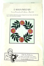 Patti-Ann Quilt Block KIT Seasons Remembered Col. Block No. 9 Dahlia Wreath - $288.20 MXN