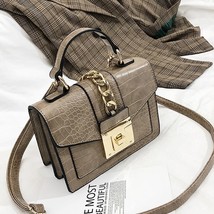 Fashion Serpentine Shoulder Bag Women PU Leather Crossbody Bag Luxury ChaMesseng - £29.68 GBP