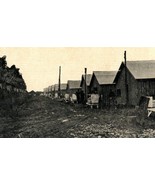 Postcard Of WWI Mobilization Camp Regimental Street Syracuse, NY - $412.83 MXN