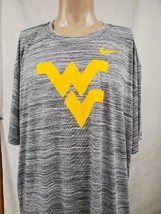 Nike Men&#39;s DRI-FIT West Virginia Mountaineers Shirt Assorted Sizes 943246 071 - £13.54 GBP