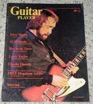 Dave Mason Guitar Player Magazine Vintage 1975 Al DiMeola Charlie Daniels - £15.72 GBP