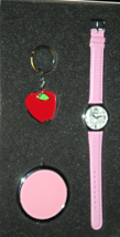 Woman&#39;s Gift Set - Watch, Mirror &amp; KeyChain - £7.17 GBP