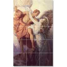 Herbert James Draper Angel Painting Ceramic Tile Mural P22323 - £117.99 GBP+