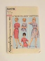 Simplicity 5278, Womens dress sewing pattern, 1963 How to sew - £15.17 GBP