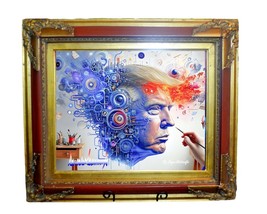 Donald Trump SUPER~RARE   Art Limited / Special Edition Only 100 - $4,207.50