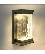 LUTEC 1000 Lumen 3000K 45 LED Wall Light Dusk to Dawn Modern Porch Light... - $88.11