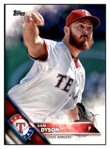 2016 Topps Sam Dyson  Texas Rangers #389 Baseball card   MATV3 - £1.64 GBP