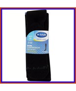 Dr. Scholls 2 PAIR Diabetes Work Compression Over the Calf Socks 7-12 Black - $32.58 CAD
