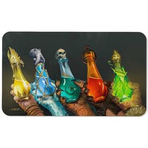 Mana Potions (Stitched) - Mtg Playmat By Aaron Miller - Compatible For M... - £39.31 GBP