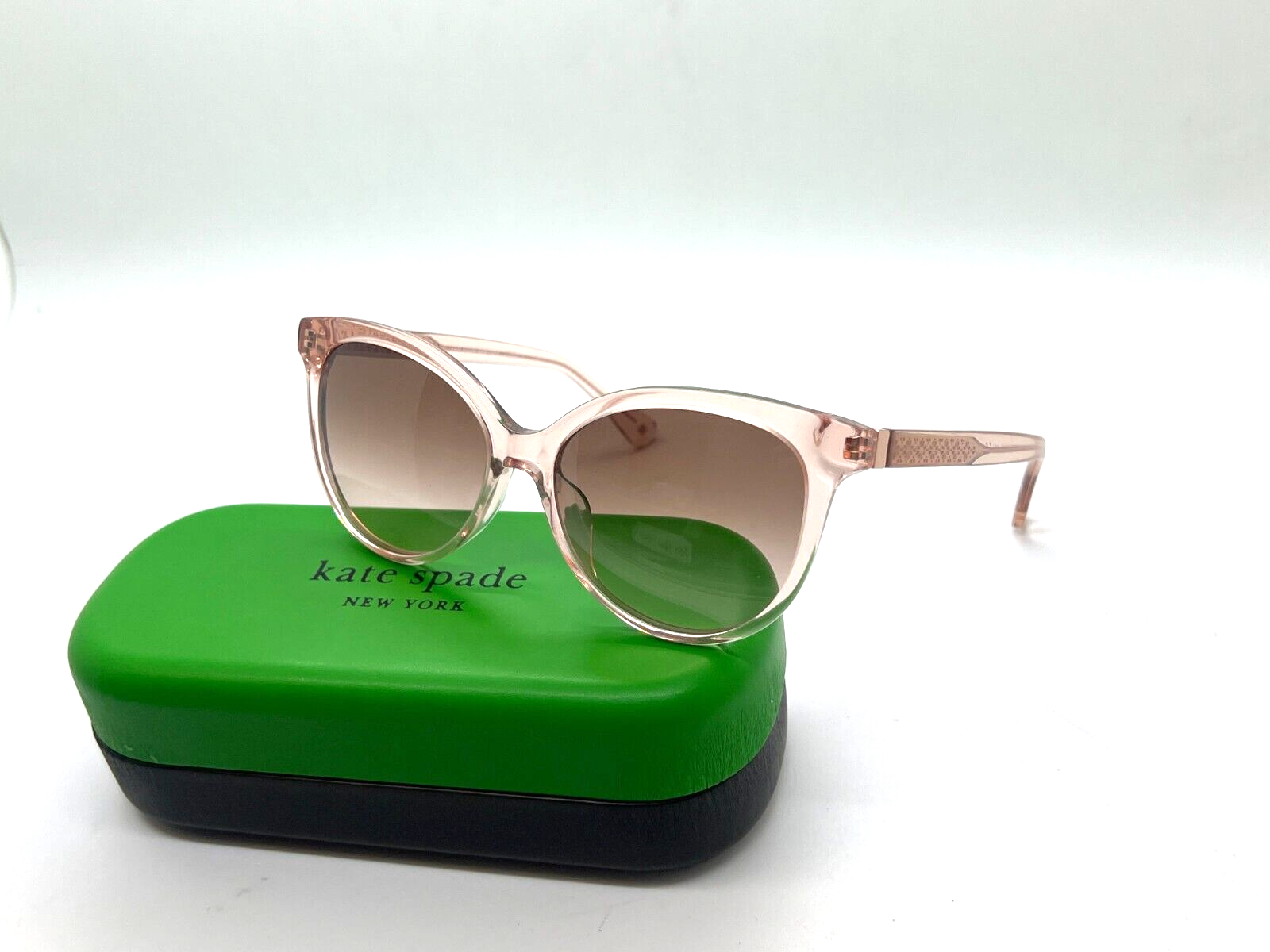 NEW KATE SPADE KINSLEY/F/S 2T3M2 CRYSTAL BEIGE  Sunglasses 57-16-140MM GRADIENT