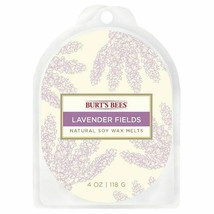 Burt&#39;s Bees Natural Soy Wax Melts 4 Oz Lavender Fields Brand New - £6.23 GBP