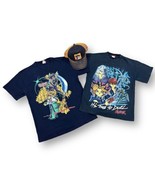 Yu-Gi-Oh Enter The Shadow Realm Short Sleeve T-Shirt Lot Of 2 + Hat Time... - £19.92 GBP