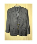 1990s Lauren Ralph Lauren Nautical Navy Gold Wool Academia Old Money Bla... - €24,20 EUR