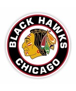 Chicago Blackhawks Round Decal / Sticker Die cut - £3.15 GBP+