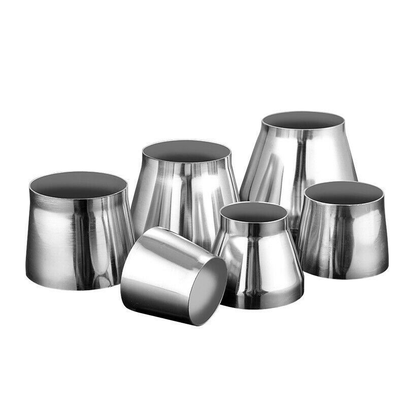 Multiple Sizes 304 Stainless Steel Sanitary Weld Reducer Pipe Hose Fittings - $3.78+