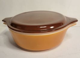 VTG Pyrex Set of Old Orchard Baking Dishes with Matching Lids & Original Box image 6