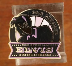 2012 Club Member Elvis Presley The Official Elvis Insiders Lapel Pin Jew... - £8.59 GBP