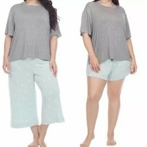Honeydew ~ SIZE MEDIUM ~ 3 Piece Pajama Set ~ Super Soft Jersey ~ CHILLE... - $23.38