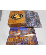 Dowdle Folk Art Jigsaw Puzzle - Paris City of Lights - 1000 Pieces 19&quot; X... - $18.80