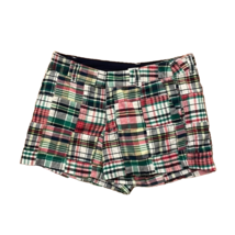 Telluride Clothing Co. Shorts Womens Size 4 Multicolor Red Cotton Madras... - £14.15 GBP