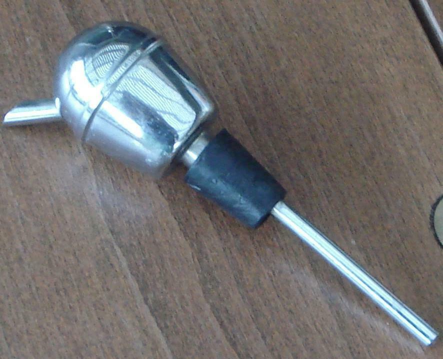 Vintage Mr. Bartender Stainess Steel Chrome Liquor Pouring Spout - USEFU... - $19.79