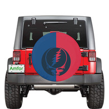 Gratefull dead Jeep land rover Land Cruiser Spare Tire Cover Size 30 inch  - £31.49 GBP