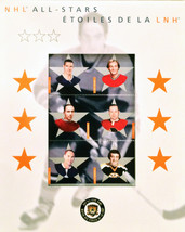 Canada Post 2002 NHL Alumni All-Star Stamp Set - £23.43 GBP