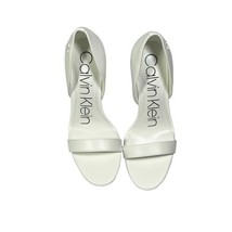 Calvin Klein Metino High Heel Shoes Sz 6.5 Medium Color White $109 - $32.38