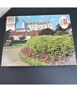 1975 Milton Bradley Big Ben Puzzle French Chateau 1000 PC 26x20 Factory ... - $671.24 MXN