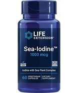 Life Extension Sea-Iodine™ 1000mcg - 60 vegetarian capsules - $5.94
