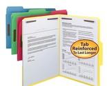 Smead Fastener File Folder, 2 Fasteners, Reinforced 1/3-cut Tab, Letter ... - $79.79