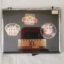 Super Bowl 40 XL Official Limited Edition 3 piece Pin Set 2002 of 2006 Pieces - £7.56 GBP
