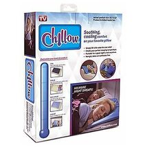 New Chillow Cooling Pillow Pad Device Insert Comfort Sleeping Therapy Se... - $12.86