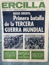 Periódico Chile “Ercilla” Seis Días Guerra Israel 07/06/1967 - $18.68