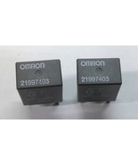 GM OMRON RELAY SET 21997403   TESTED 1 YEAR WARRANTY FREE SHIPPING!  GM11 - $241.72 MXN