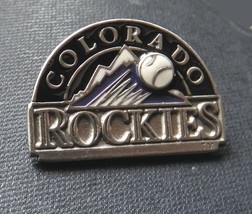 COLORADO ROCKIES MAJOR LEAGUE BASEBALL MLB LAPEL PIN 1 x 3/4 inches - $6.74