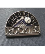 COLORADO ROCKIES MAJOR LEAGUE BASEBALL MLB LAPEL PIN 1 x 3/4 inches - £5.28 GBP