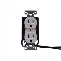 Functional Hardwired Receptacle Outlet Plug With Wifi 4K UHD Camera - £280.69 GBP