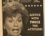 Judge Judy Vintage Tv Guide Print Ad Huntsville Alabama TPA24 - £4.63 GBP