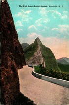 Pali Scenic Battle Ground Honolulu Hawaii Island Curio Co UNP DB Postcard Q13 - £4.67 GBP