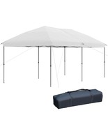 Outsunny 10&#39;x19&#39; Pop Up Canopy Tent - Adjustable Steel Frame &amp; Bag - €263,80 EUR