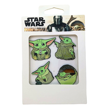 Star Wars Mandalorian Grogu Set of 4 Pins New In Box (Disney, 2020) - £10.11 GBP