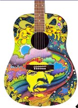 Jimi Hendrix Custom Guitar - £195.87 GBP